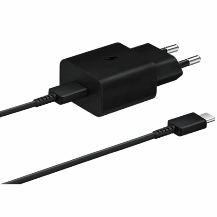 Cargador Samsung T1510 Tipo C a PD 15W Negro