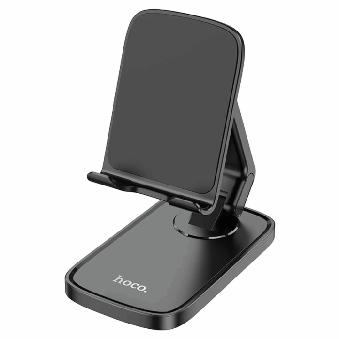 Soporte de celular Hoco HD8 Blackfish para escritorio Negro